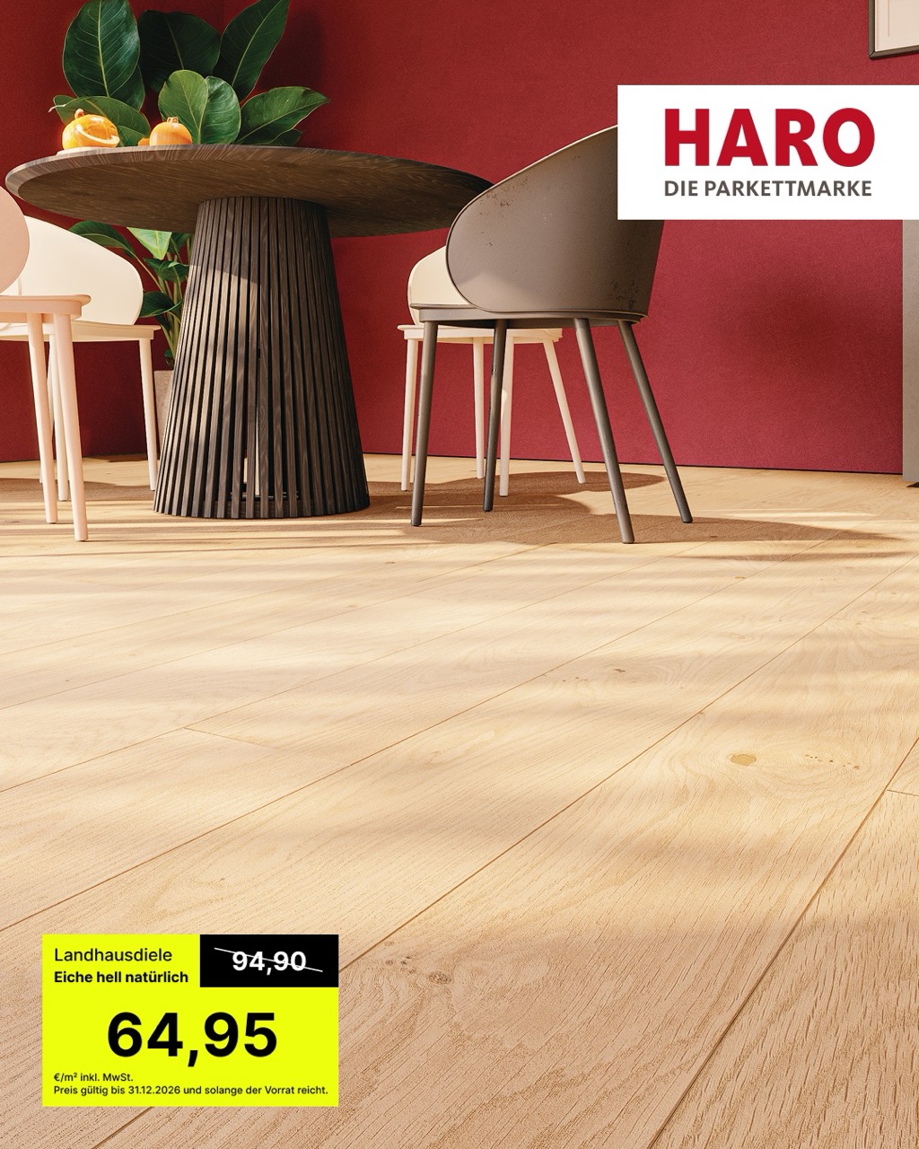 550985_HARO_Parkett_LA_180_4V_Eiche_Hell_Natürlich